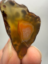 Load image into Gallery viewer, Polished Malawi Agate Half – High-Grade African Banded Agate Display Specimen