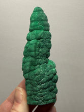 Load image into Gallery viewer, 4.5” High-Grade Malachite Stalactite “Cave” Formation | DR Congo | Mineral Collector Specimen