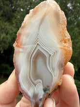 Load image into Gallery viewer, Rare Moroccan White Agate w Incredible Parallax Collected by Indigenous Nomads | Ancient Beauty from the Sahara