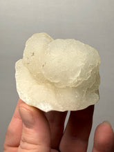 Load image into Gallery viewer, High-Grade “Dream Cloud” Druzy Chalcedony Stalactite — Maharashtra, India (Collector Display Specimen)