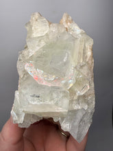 Load image into Gallery viewer, High-Grade Apophyllite on Pink Stilbite Zeolite | Indian Collector Mineral Specimen