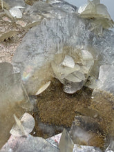 Load image into Gallery viewer, Silvery Bladed “Rose” Calcite Cluster – Yaogangxian Mine, Hunan, China