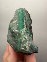 Load image into Gallery viewer, Emerald Variety Green Beryl on Matrix | Northern Bahia, Brazil | Collector Mineral Display Specimen