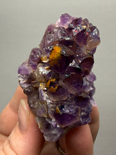 Load image into Gallery viewer, Premium Hematite-Phantom Deep Magenta Ametrine Cluster | Deccan Traps, India | Collector Mineral Specimen