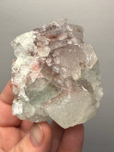 Load image into Gallery viewer, Druzy Green Apophyllite with Druzy Red & Green Heulandite – Deccan Traps, Maharashtra, India