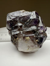 Load image into Gallery viewer, Elestial Smokey Amethyst Cluster as Secondary Quartz Growth • Brazil