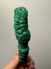 Load image into Gallery viewer, 6.1” High-Grade Malachite Stalactite Botryoidal “Cave” Formation | DR Congo | Mineral Collector Specimen