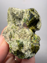 Load image into Gallery viewer, Gemmy Green Garnet on Matrix – Pakistan Collector Specimen