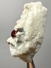 Load image into Gallery viewer, High-Grade Naturally Faceted Red Spessartine Garnet on Matrix — Skardu, Pakistan