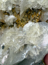 Load image into Gallery viewer, LARGE Silvery Bladed “Rose” Calcite Cluster – Yaogangxian Mine, Hunan, China