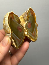 Load image into Gallery viewer, Premium Sumatra Agate Pair (Banded Chalcedony) Display Specimen | Indonesia