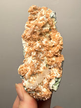Load image into Gallery viewer, Peach Druzy Heulandite on Matrix – India | Rare Peach Crystal Mineral Specimen for Collectors & Display