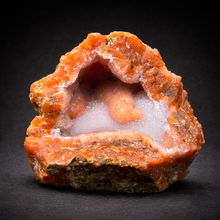 Load image into Gallery viewer, “Goblin Chalcedony” Pink and Red Druzy Botryoidal Stalactites — Tichka Massif, High Atlas, Morocco