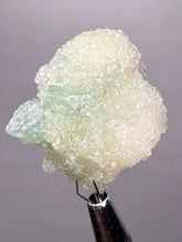Load image into Gallery viewer, Luminous Mint Apophyllite with Glittering Druzy Sugar Quartz – India