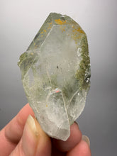 Load image into Gallery viewer, Chlorite-Included Faden Quartz Cluster (Green Phantom Quartz) | Pakistan Mineral Specimen