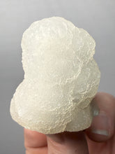 Load image into Gallery viewer, High-Grade “Dream Cloud” Druzy Chalcedony Stalactite — Maharashtra, India (Collector Display Specimen)