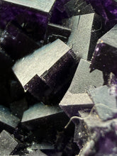 Load image into Gallery viewer, High-Grade Rare Purple-Green-Blue Cubic Fluorite | Cabinet Mineral Collector Specimen | Zhejiang Province, China