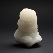 Load image into Gallery viewer, High-Grade “Dream Cloud” Druzy Chalcedony Stalactite — Maharashtra, India (Collector Display Specimen)