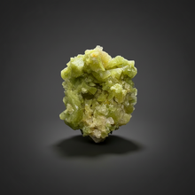 Load image into Gallery viewer, High-Grade Green Heulandite on Peach Stilbite Crystal Cluster | Deccan Traps, Maharashtra, India | Collector Mineral Specimen
