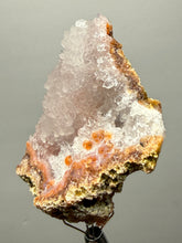 Load image into Gallery viewer, “Goblin Chalcedony” Pink & Orange Druzy Botryoidal Stalactites— Tichka Massif, High Atlas, Morocco