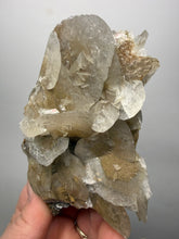 Load image into Gallery viewer, Silvery Bladed “Rose” Calcite Cluster – Yaogangxian Mine, Hunan, China