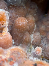 Load image into Gallery viewer, “Goblin Chalcedony” Pink & Orange Druzy Botryoidal Stalactites — Tichka Massif, High Atlas, Morocco