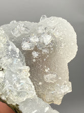 Load image into Gallery viewer, Druzy Chalcedony Stalactites with Druzy Clear Apophyllite | Maharashtra, India