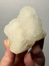 Load image into Gallery viewer, High-Grade “Dream Cloud” Druzy Chalcedony Stalactite — Maharashtra, India (Collector Display Specimen)