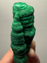 Load image into Gallery viewer, 3.6” High-Grade Malachite Stalactite “Cave” Formation | DR Congo | Mineral Collector Specimen