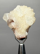 Load image into Gallery viewer, White Stilbite on Red Heulandite — Zeolite Cabinet Specimen | Maharashtra, India
