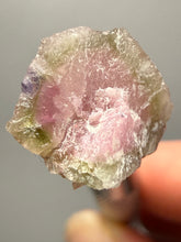 Load image into Gallery viewer, Raw Bi-Color Tourmaline Crystal Specimen | Ocean View Mine, Pala, California, USA