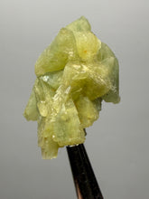 Load image into Gallery viewer, High-Grade Green Heulandite on Peach Stilbite Crystal Cluster | Deccan Traps, Maharashtra, India | Collector Mineral Specimen