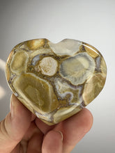 Load image into Gallery viewer, Cobra Jasper Puff Heart from India • High Grade