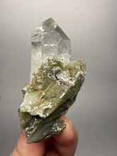 Load image into Gallery viewer, Chlorite-Included Quartz Cluster (Green Phantom Quartz) | Pakistan Mineral Specimen