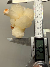 Load image into Gallery viewer, Cream Stilbite Flower on
Orange Heulandite Zeolite Cluster – India (Collector Mineral Specimen)