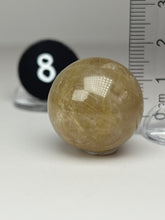 Load image into Gallery viewer, Golden Rutile Quartz (AKA Golden Angel Hair Quartz) Sphere