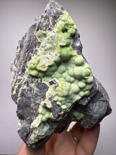 Load image into Gallery viewer, High-Grade Green Wavellite Collectors Specimen - Radiating Botryoidal Crystal Formation - Arkansas, USA