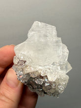 Load image into Gallery viewer, High-Luster Apophyllite with Red Heulandite & Pink Stilbite on Druzy Chalcedony