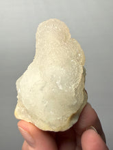 Load image into Gallery viewer, High-Grade “Dream Cloud” Druzy Chalcedony Stalactite — Maharashtra, India (Collector Display Specimen)