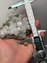Load image into Gallery viewer, 4.5” New Find: Huanzala Mine Peru Sphalerite + Chalcopyrite + Apatite + Calcite + Quartz | Collector Display Specimen