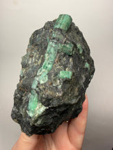 Load image into Gallery viewer, Emerald Variety Green Beryl on Matrix | Northern Bahia, Brazil | Collector Mineral Display Specimen
