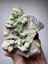 Load image into Gallery viewer, High-Grade Green Wavellite Collectors Specimen - Radiating Botryoidal Crystal Formation - Arkansas, USA