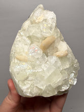 Load image into Gallery viewer, High-Grade Pink Stilbite + Apophyllite Zeolite | Indian Collector Mineral Specimen