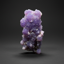 Load image into Gallery viewer, 1.5” Indonesian Grape Agate (Radial Spray Terminated Quartz) Display Specimen | Mamuju, West Sulawesi, Indonesia