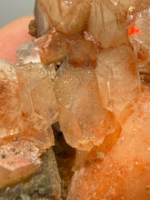Load image into Gallery viewer, Rare Red Druzy Apophyllite with Red Stilbite Cluster | India | Collector Mineral Specimen