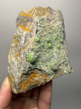 Load image into Gallery viewer, High-Grade Green Wavellite Collectors Specimen - Radiating Botryoidal Crystal Formation - Arkansas, USA