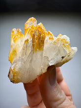 Load image into Gallery viewer, High Grade Golden Iron-Stained Himalayan Quartz Cluster | Rare Pakistan Mineral Specimen | Collector Display Crystal