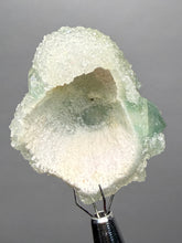 Load image into Gallery viewer, Luminous Mint Apophyllite with Glittering Druzy Sugar Quartz – India