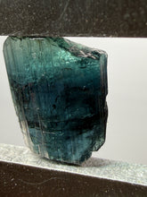 Load image into Gallery viewer, Raw Natural Blue Indicolite Tourmaline Gemstone – Mineral Thumbnail Specimen from Pakistan