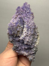 Load image into Gallery viewer, 4.9” Indonesian Grape Agate (Radial Spray Terminated Quartz) Display Specimen | Mamuju, West Sulawesi, Indonesia